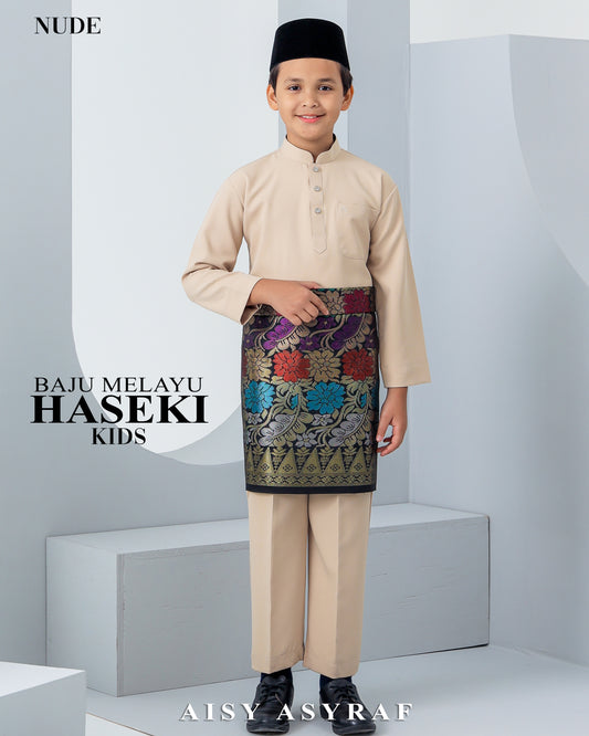 Baju Melayu Haseki Kids - Nude