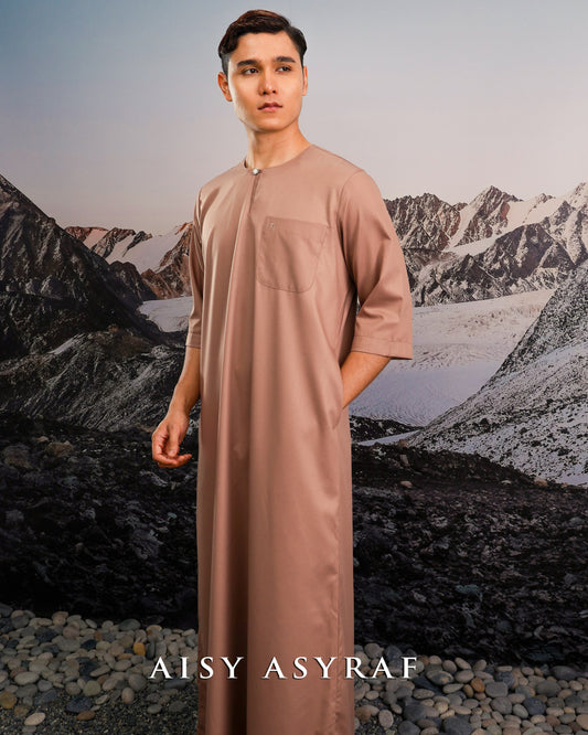 Jubah Luvia - Cedar Brown