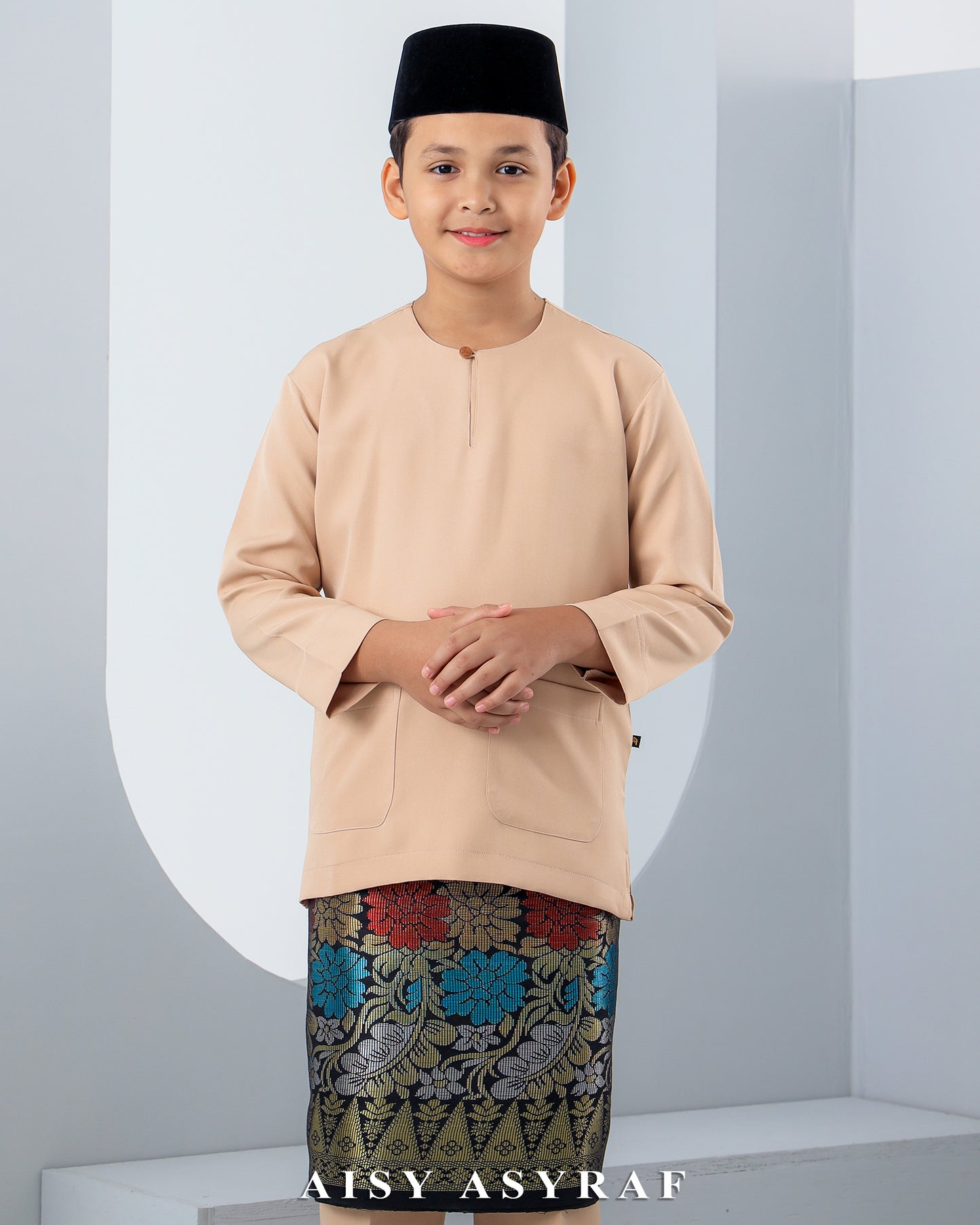 Baju Melayu Antalya Kids - Nude