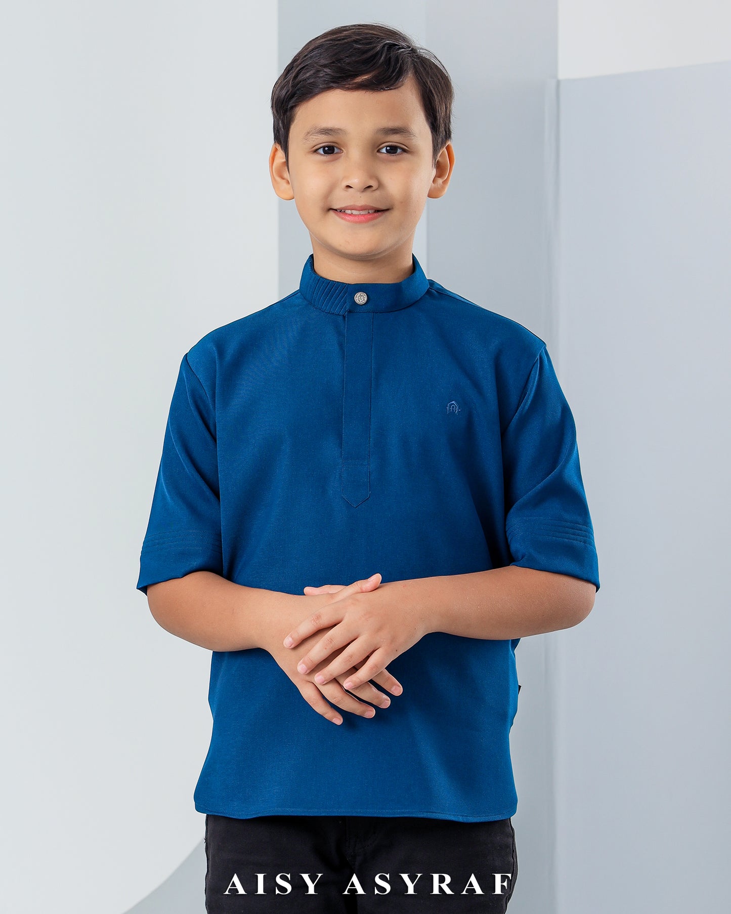 Kurta Hagia Kids - Navy Blue