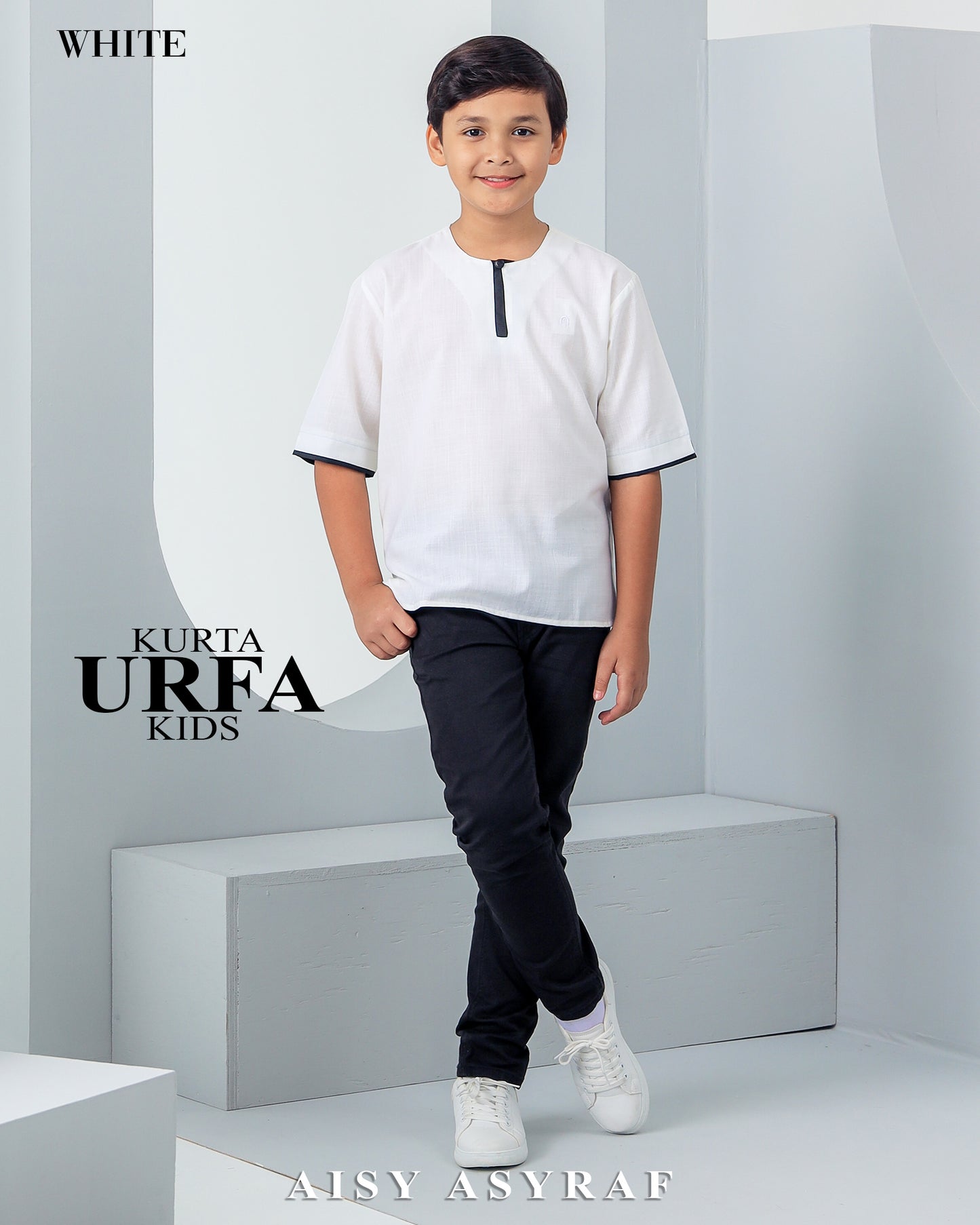 Kurta Urfa Kids - White