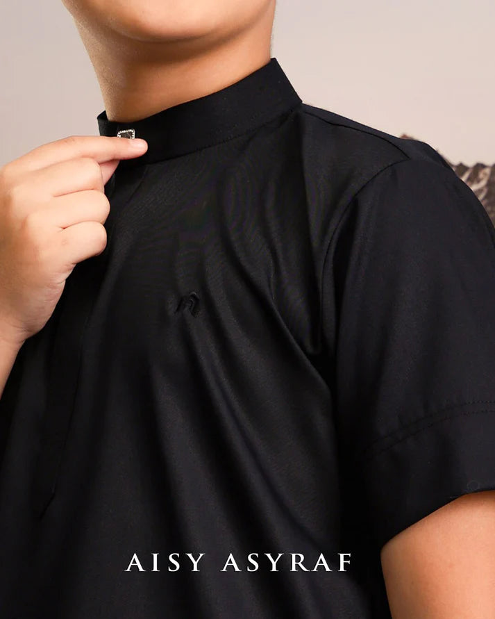 Kurta Kaffy kids - Black