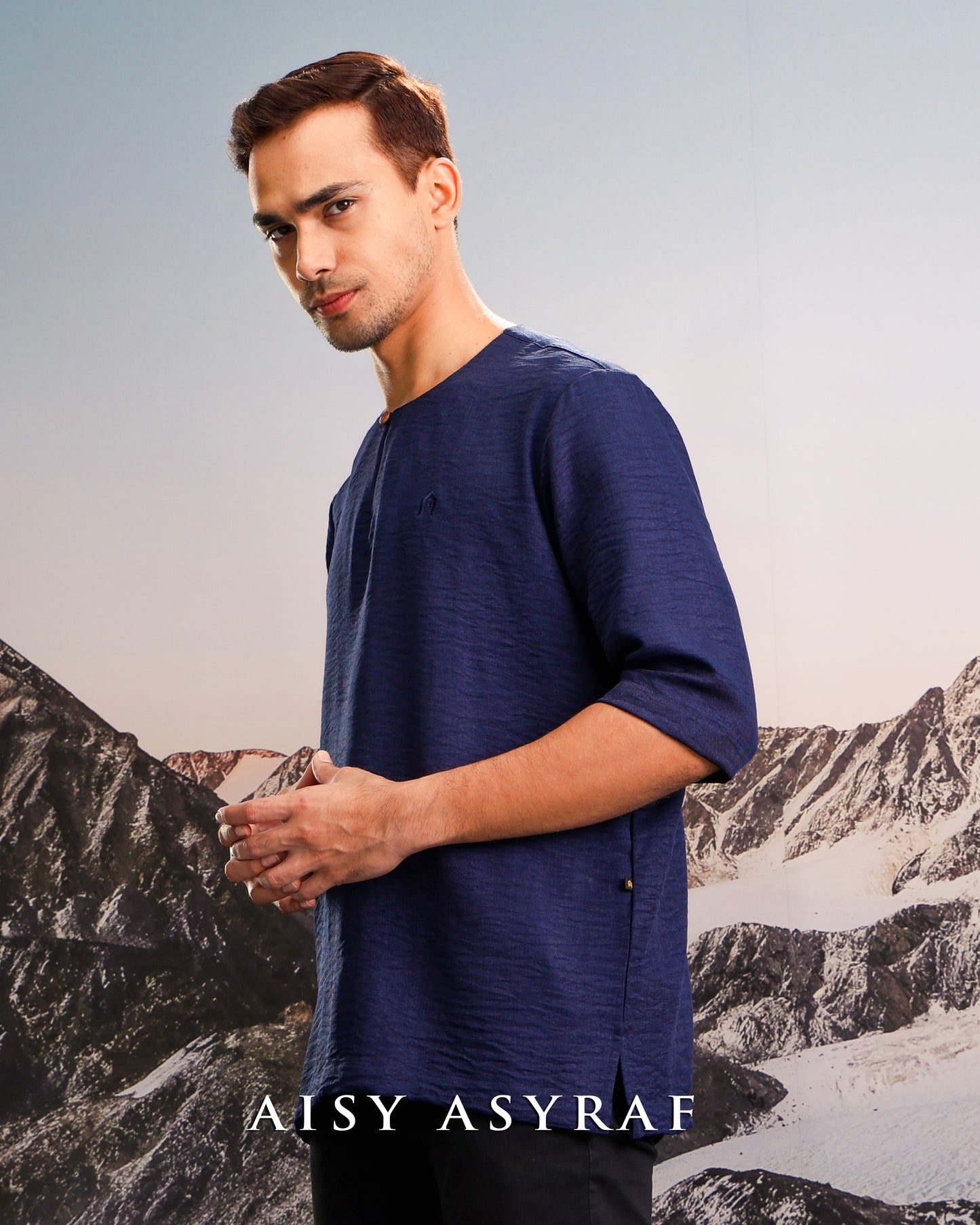 Kurta Adrian - Navy Blue