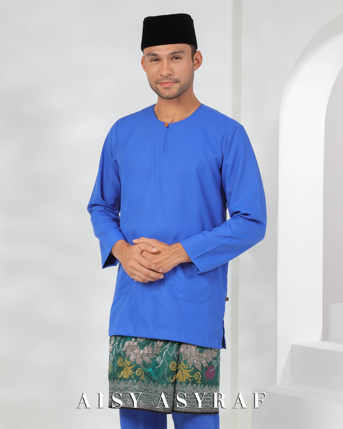 Baju Melayu Fayyad - Royal Blue