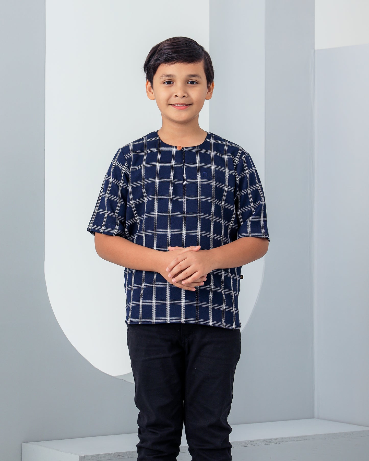 Kurta Esparta Kids - Navy Blue