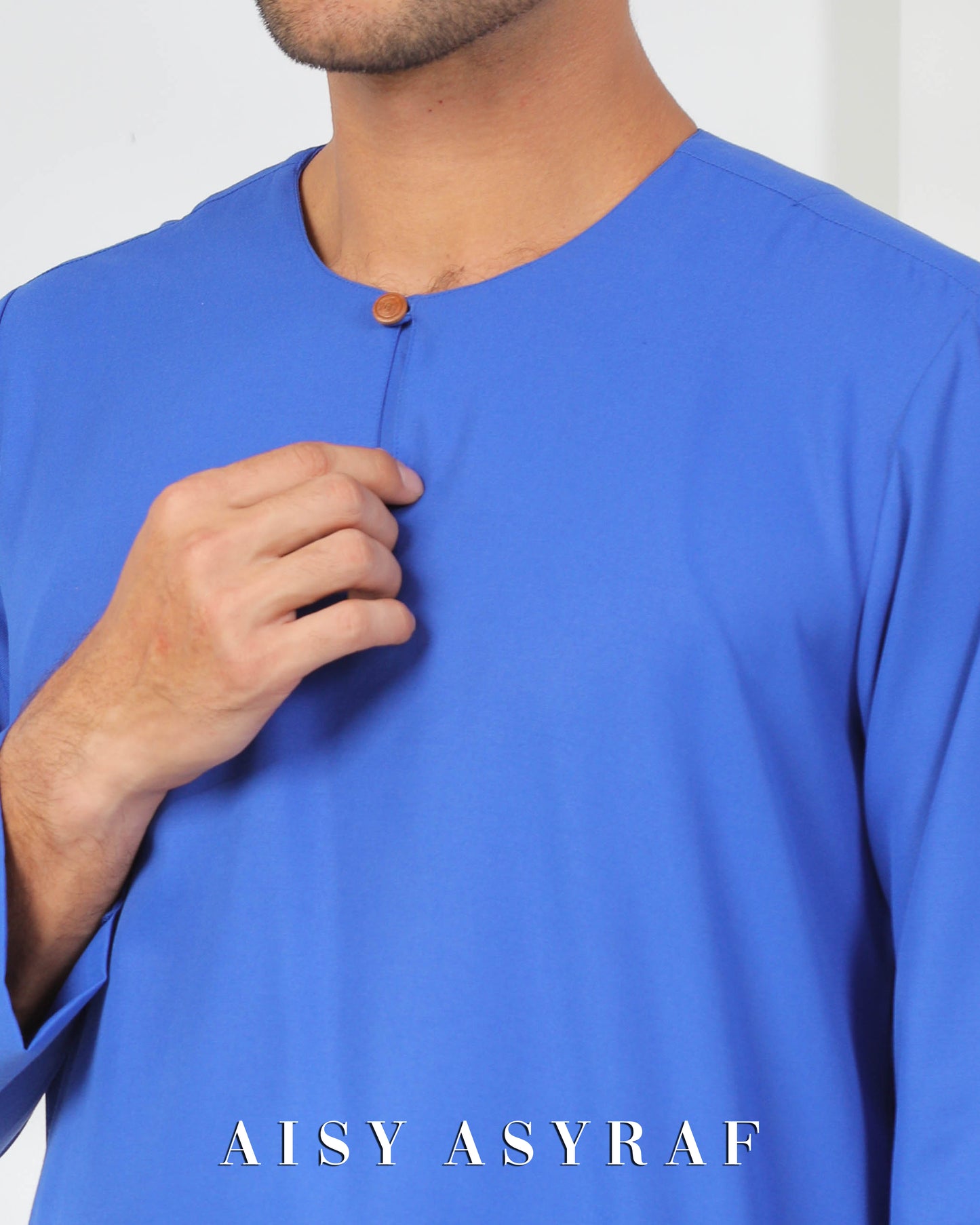 Baju Melayu Fayyad - Royal Blue