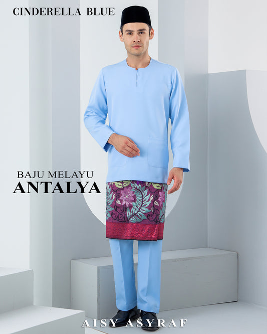 Baju Melayu Antalya Cinderella blue