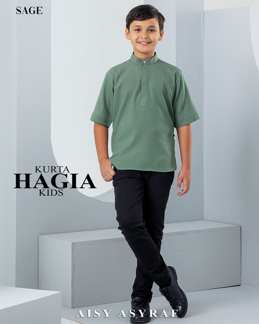 Kurta Hagia Kids - Sage