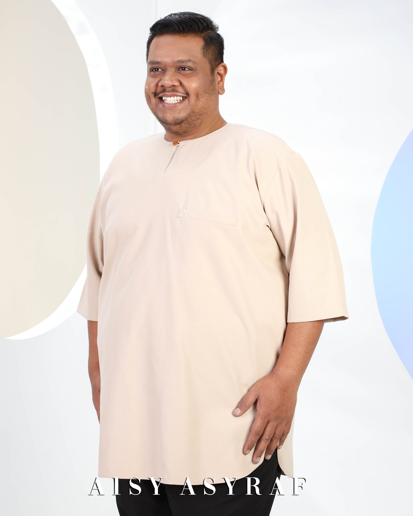 Kurta Saufa Plussize - Nude