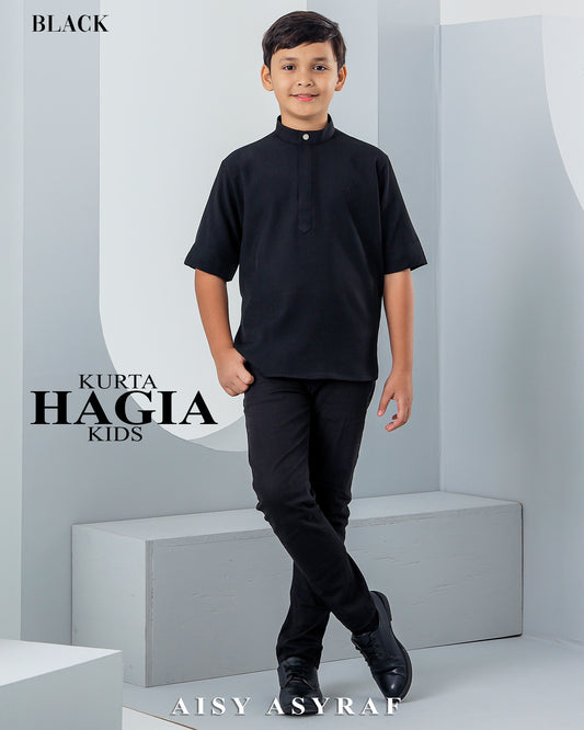 Kurta Hagia Kids - Black