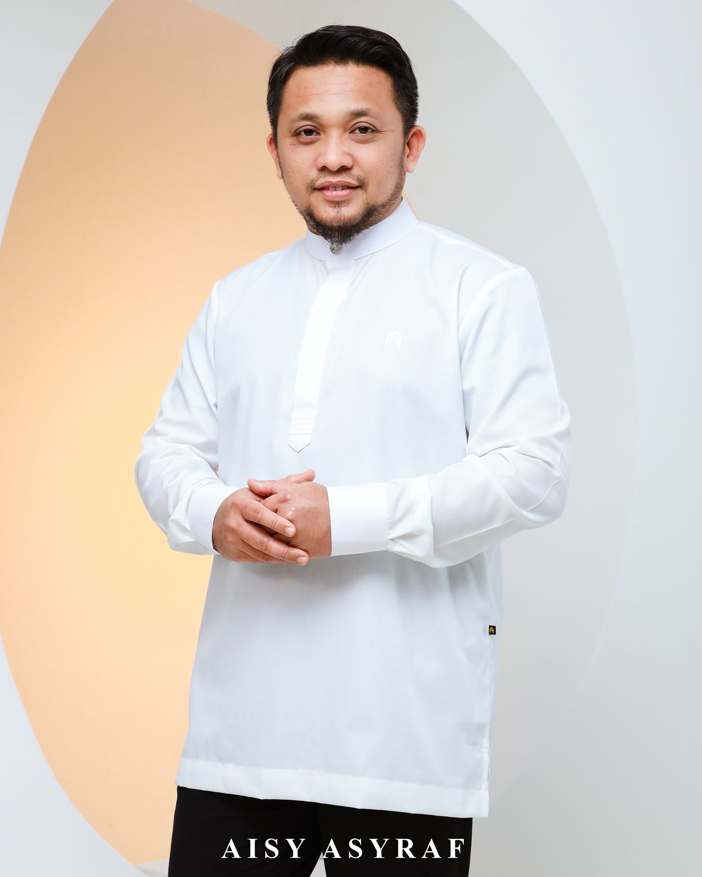 Kurta Hisari - White