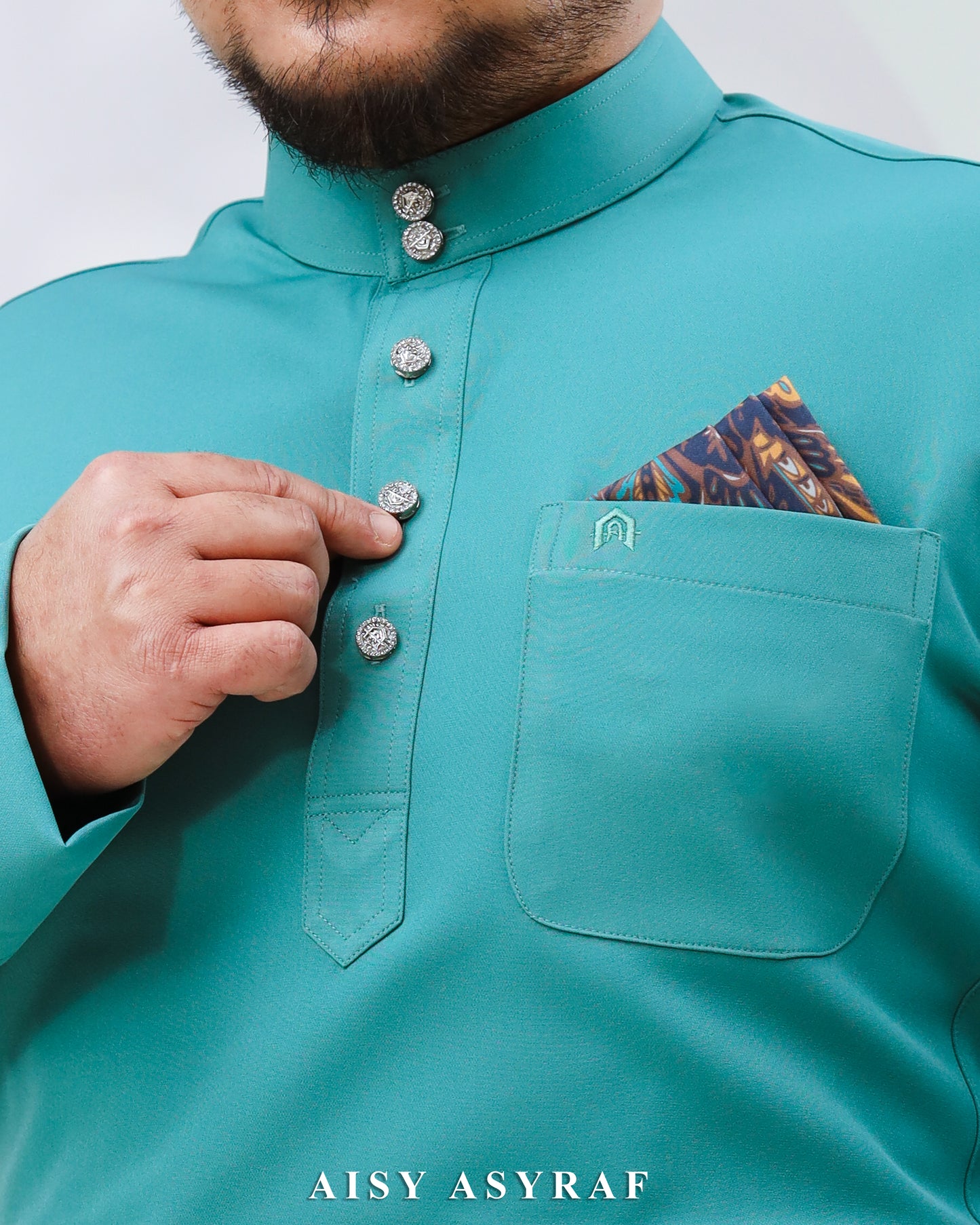 Baju Melayu Haseki - Turqouise