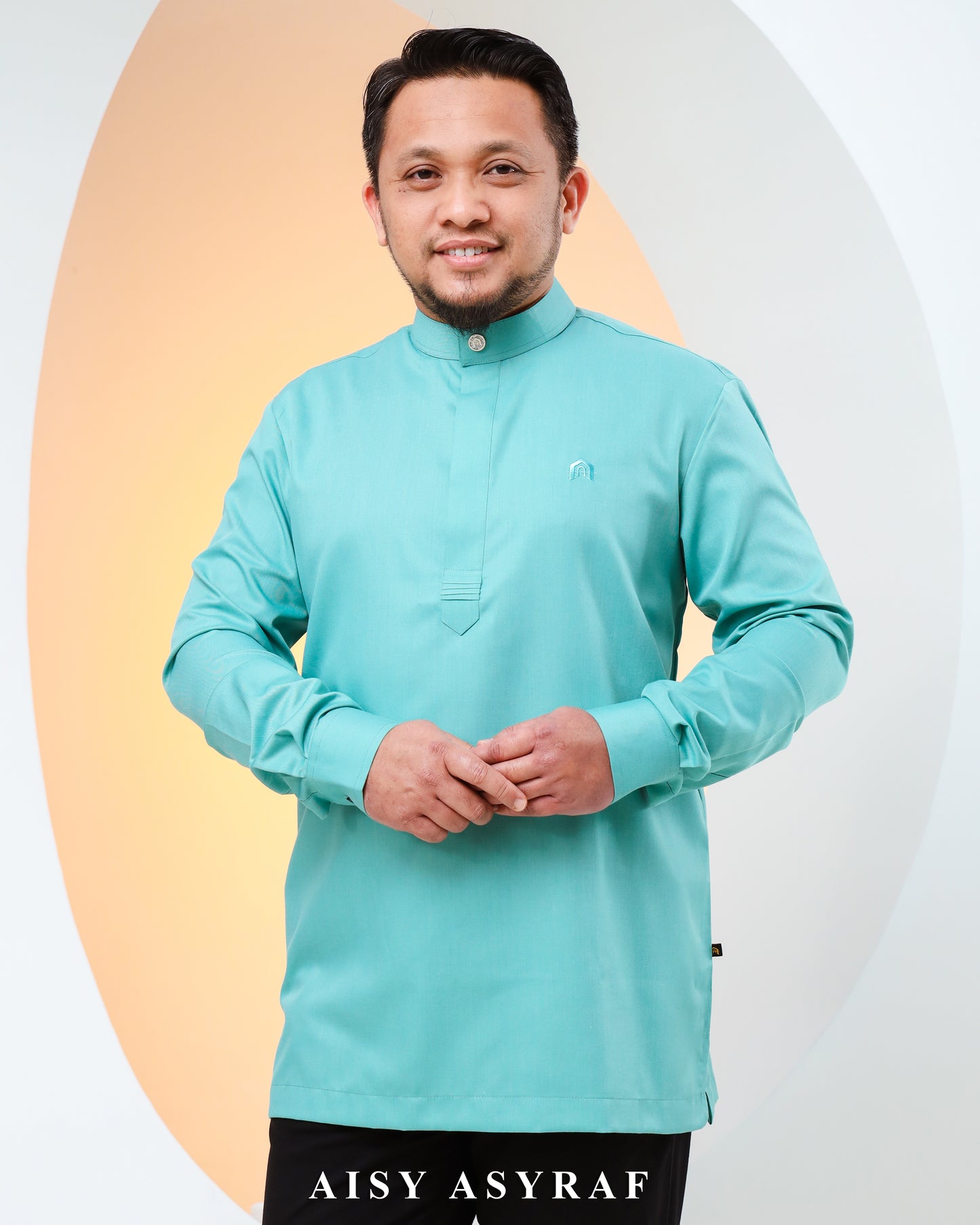 Kurta Hisari - Green Turqouise