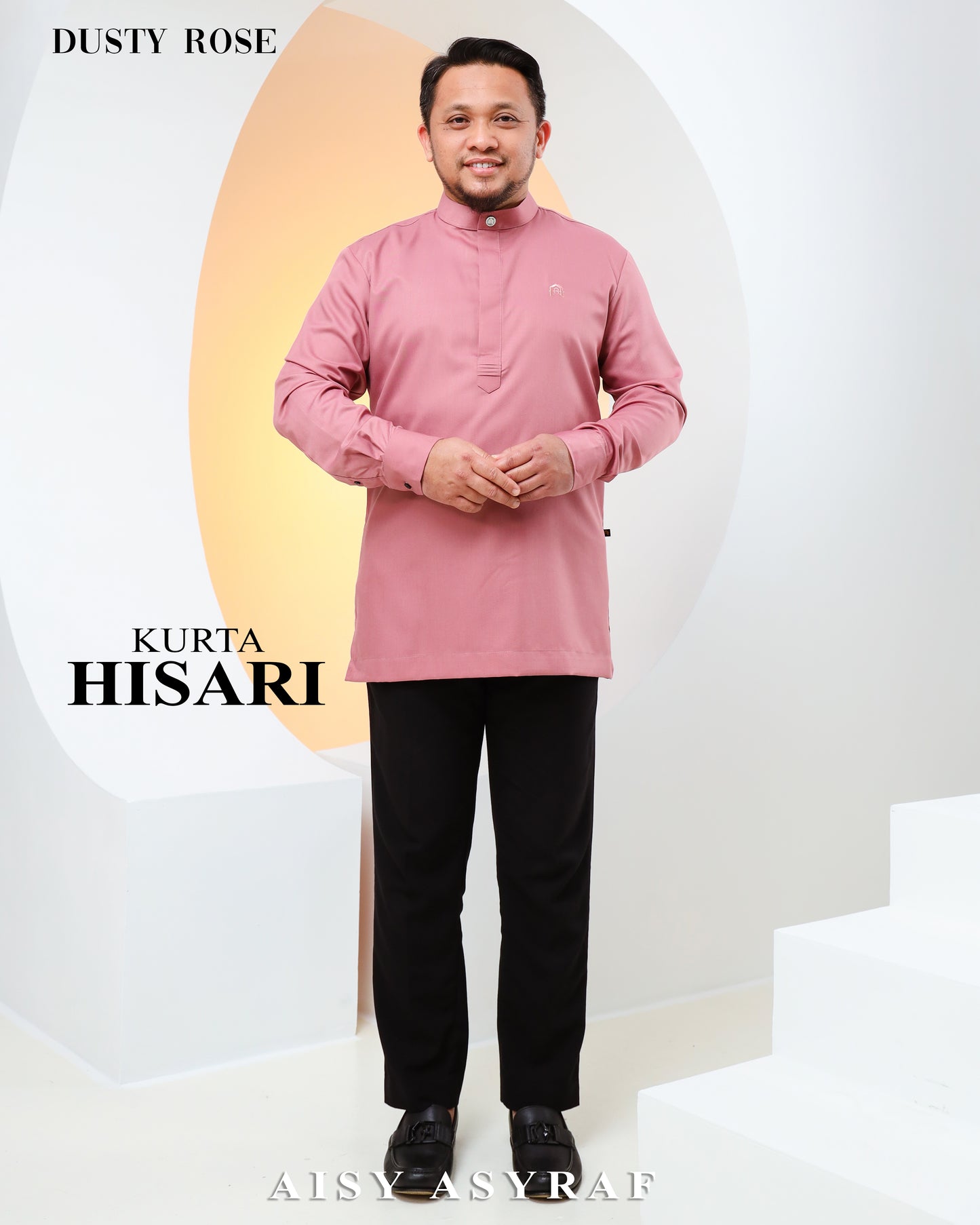 Kurta Hisari - Dusty Rose