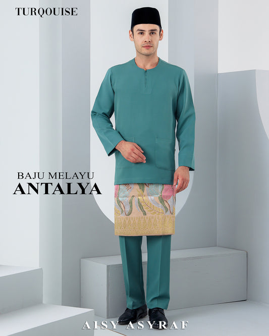 Baju Melayu Antalya - Turqouise