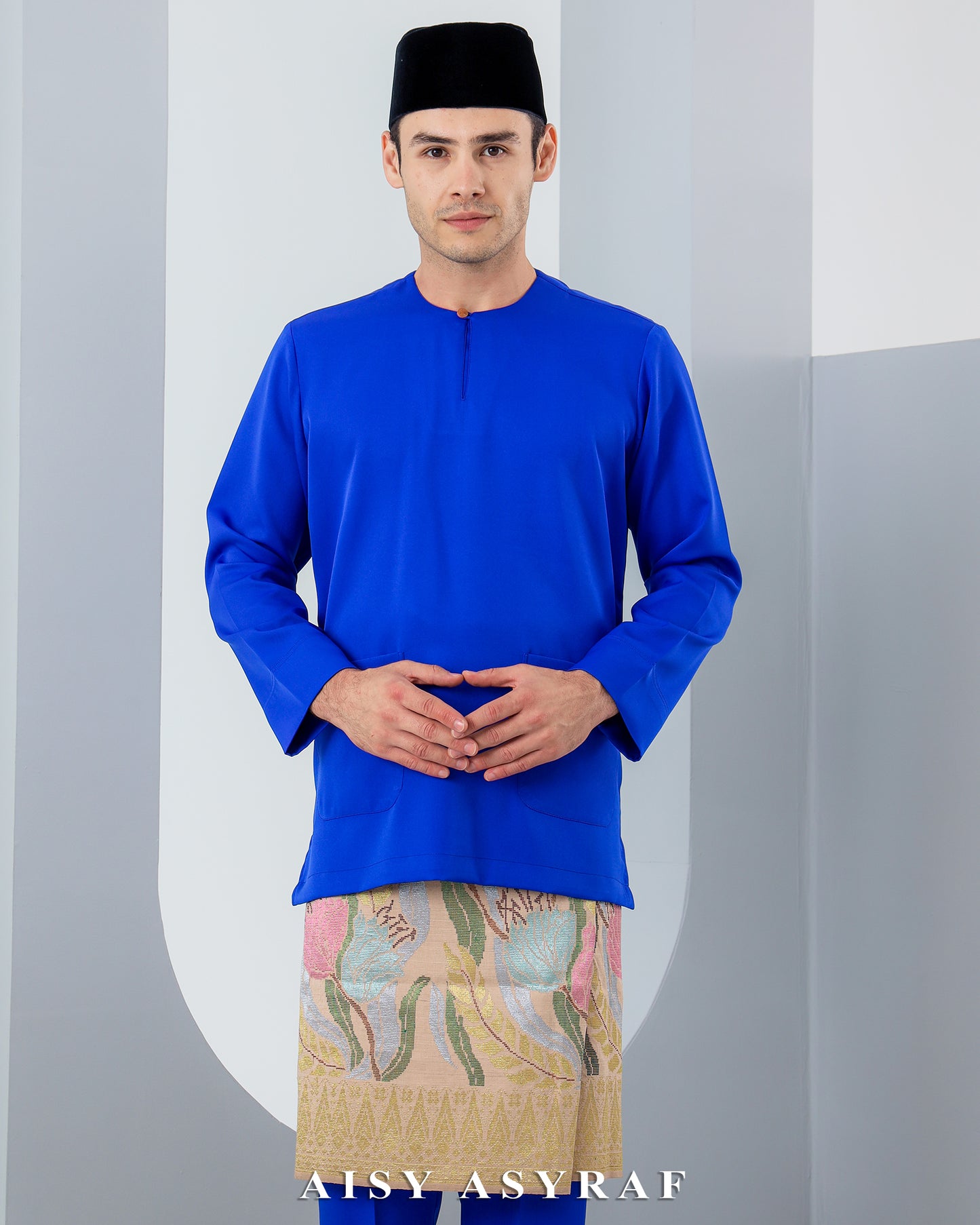 Baju Melayu Antalya - Royal Blue