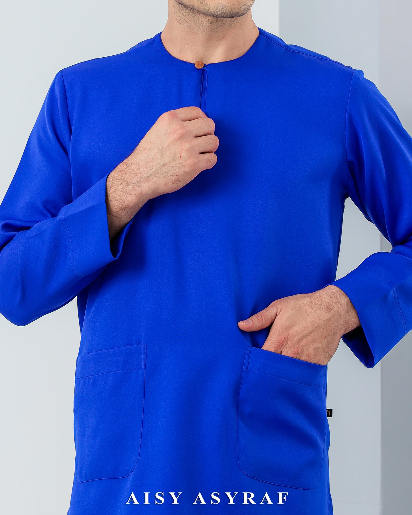 Baju Melayu Antalya - Royal Blue