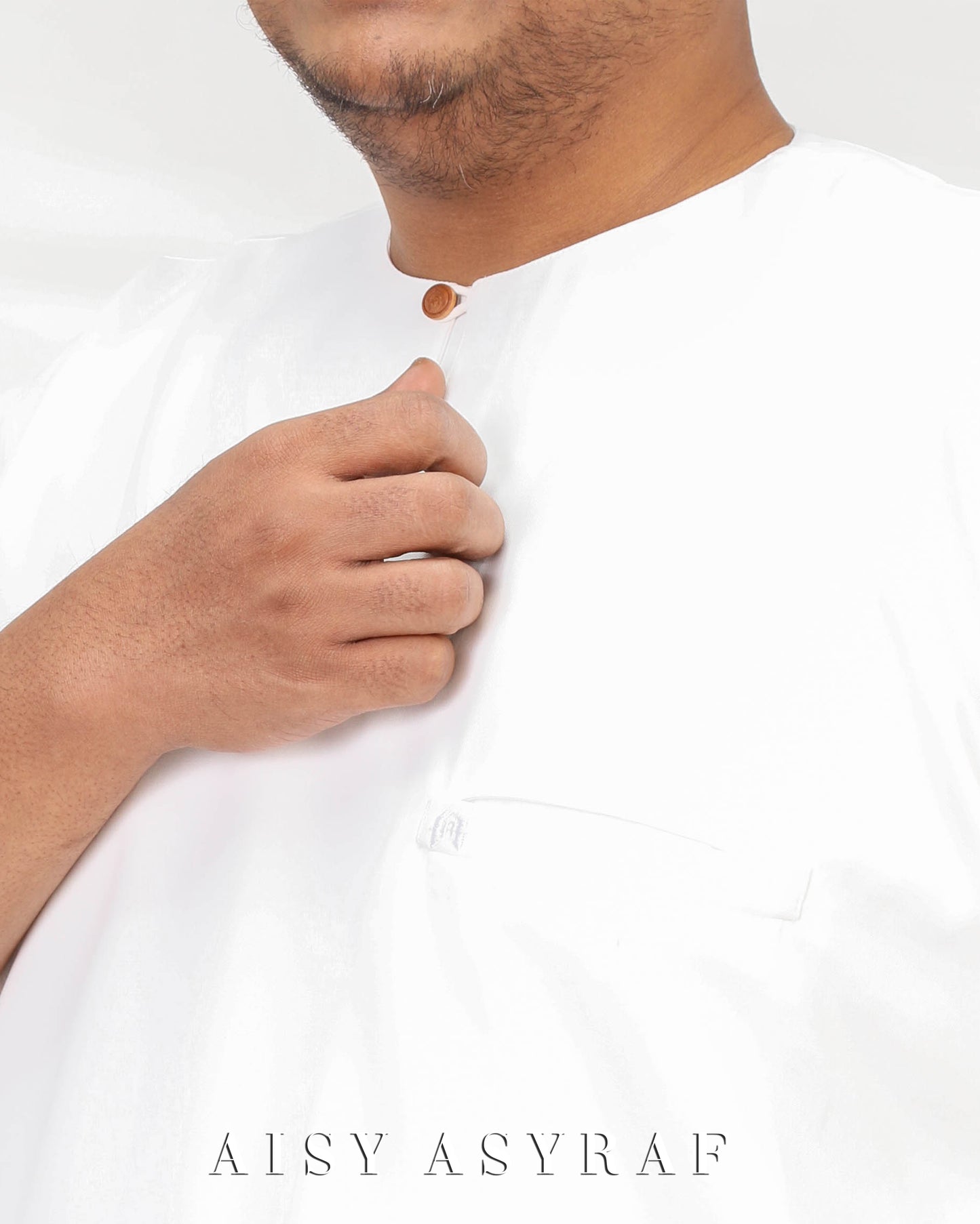 Kurta Saufa Plussize - White