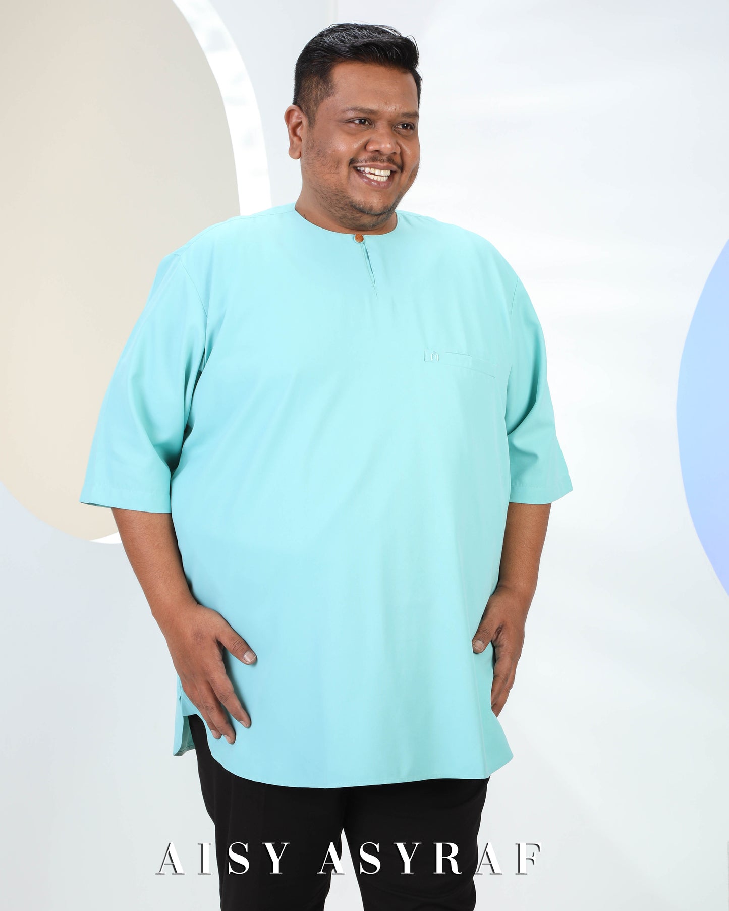 Kurta Saufa Plussize - Light Turqouise