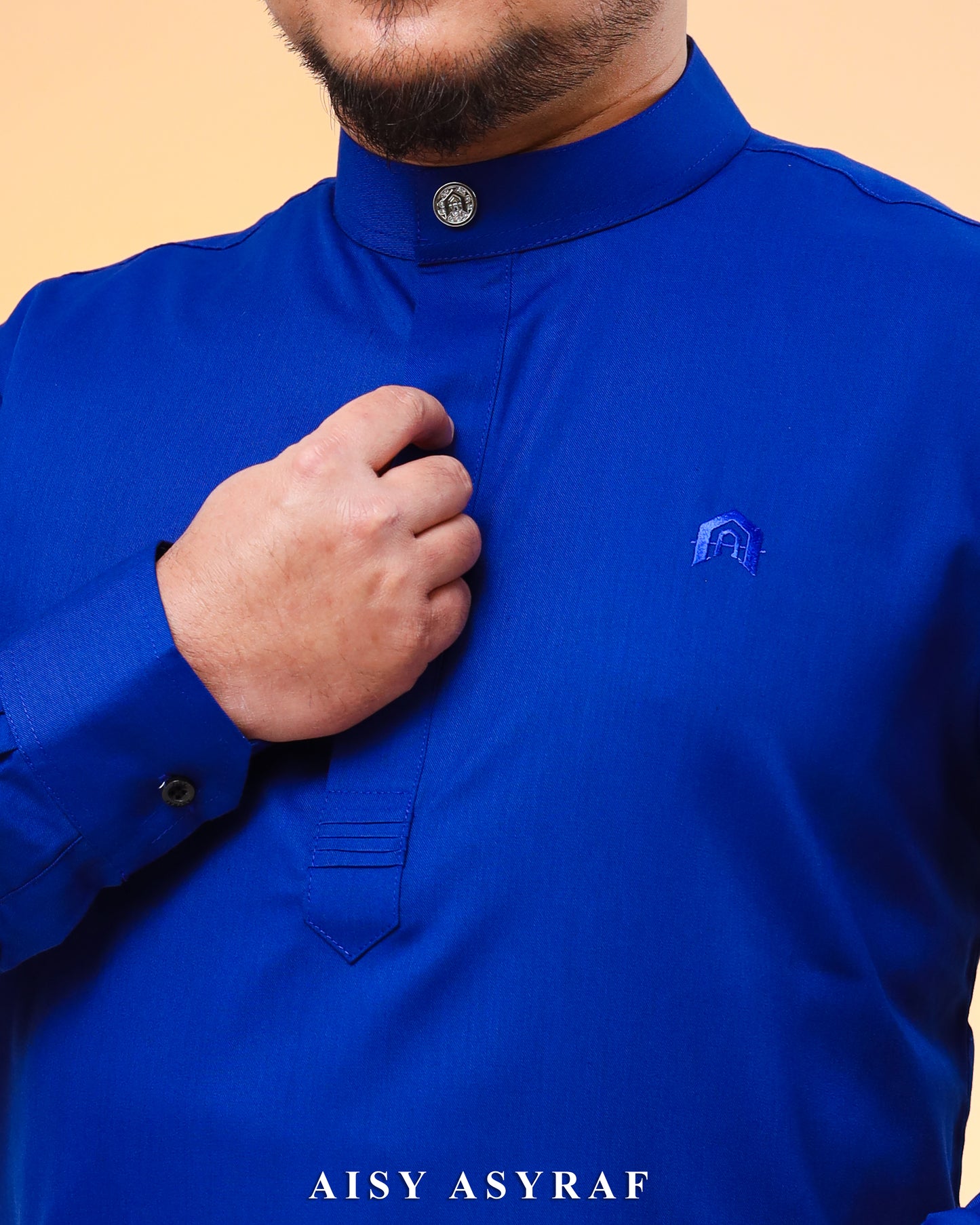 Kurta Hisari - Dark blue