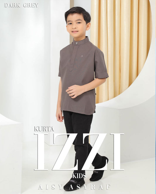 Kurta Izzi Kids - Dark Grey