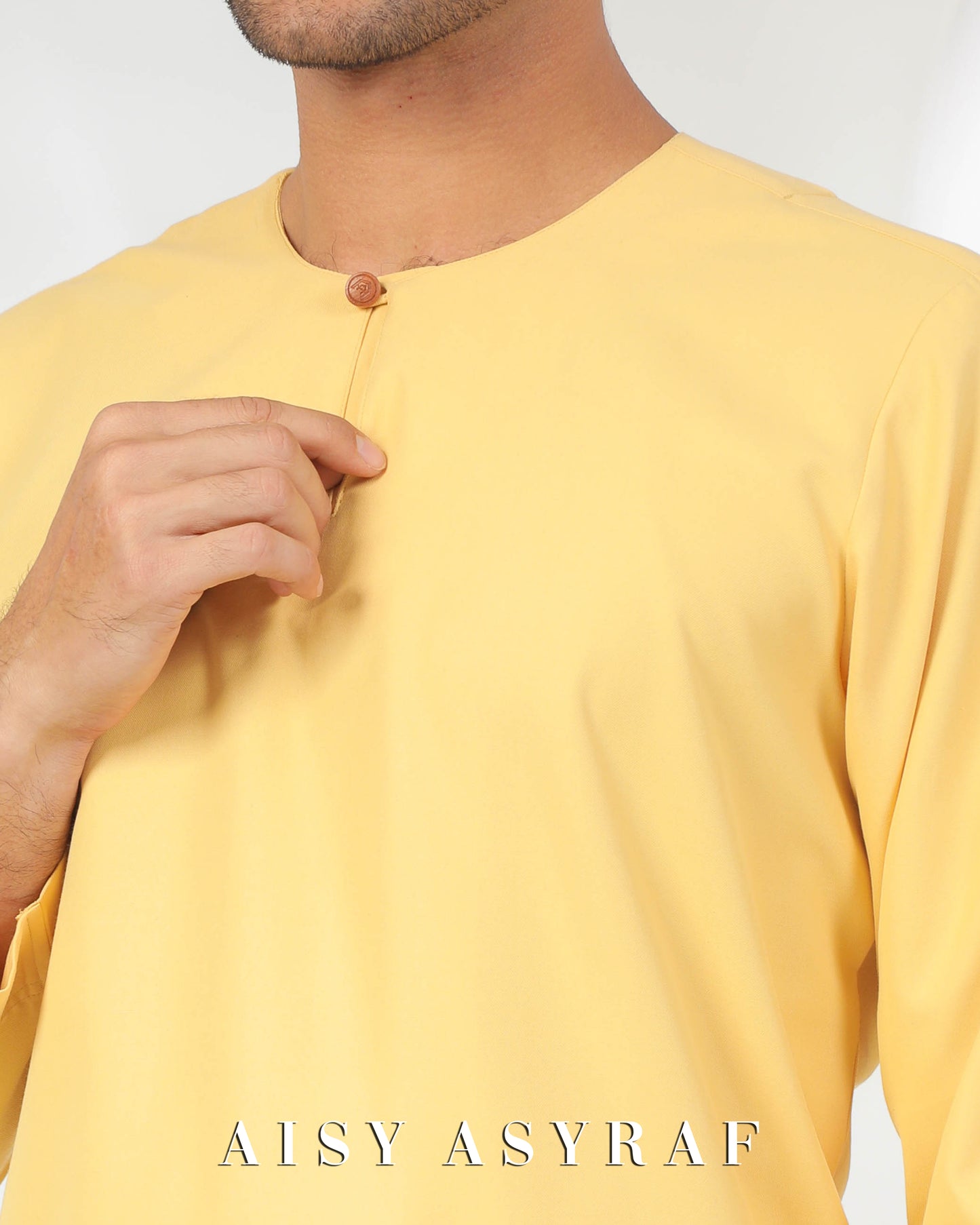 Baju Melayu Fayyad - Yellow