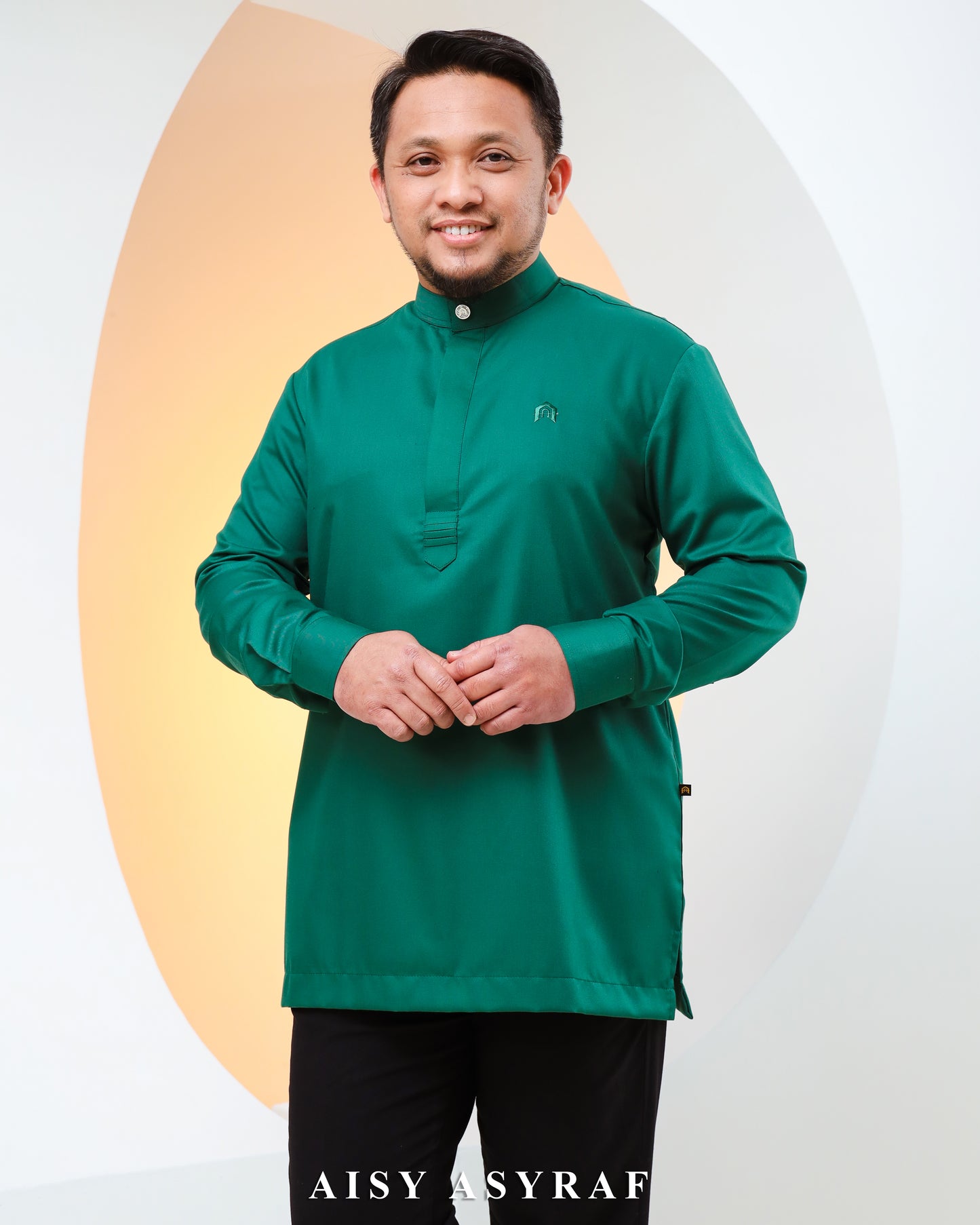 Kurta Hisari - Emerald Green