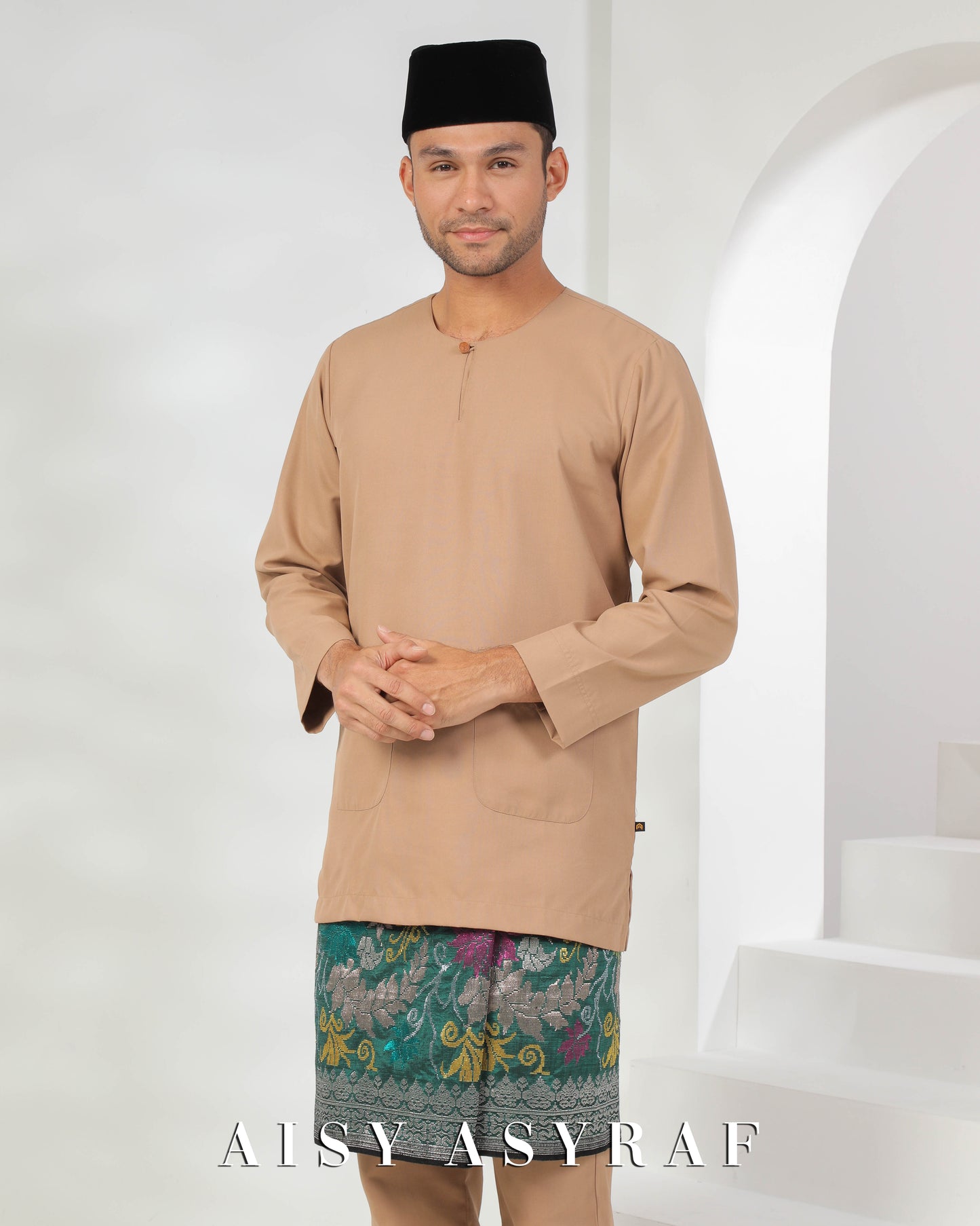 Baju Melayu Fayyad - Cedar Brown