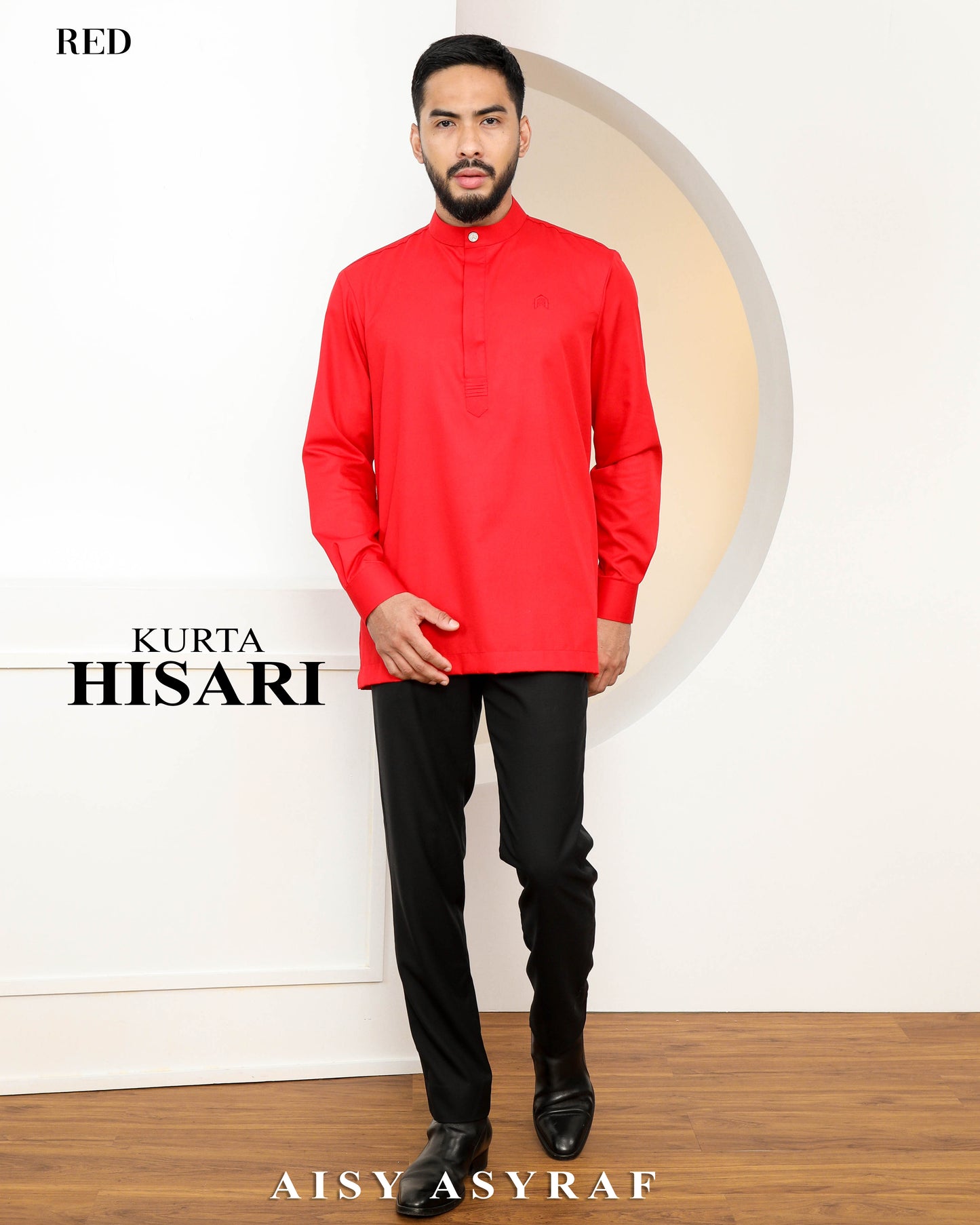 Kurta Hisari - Red