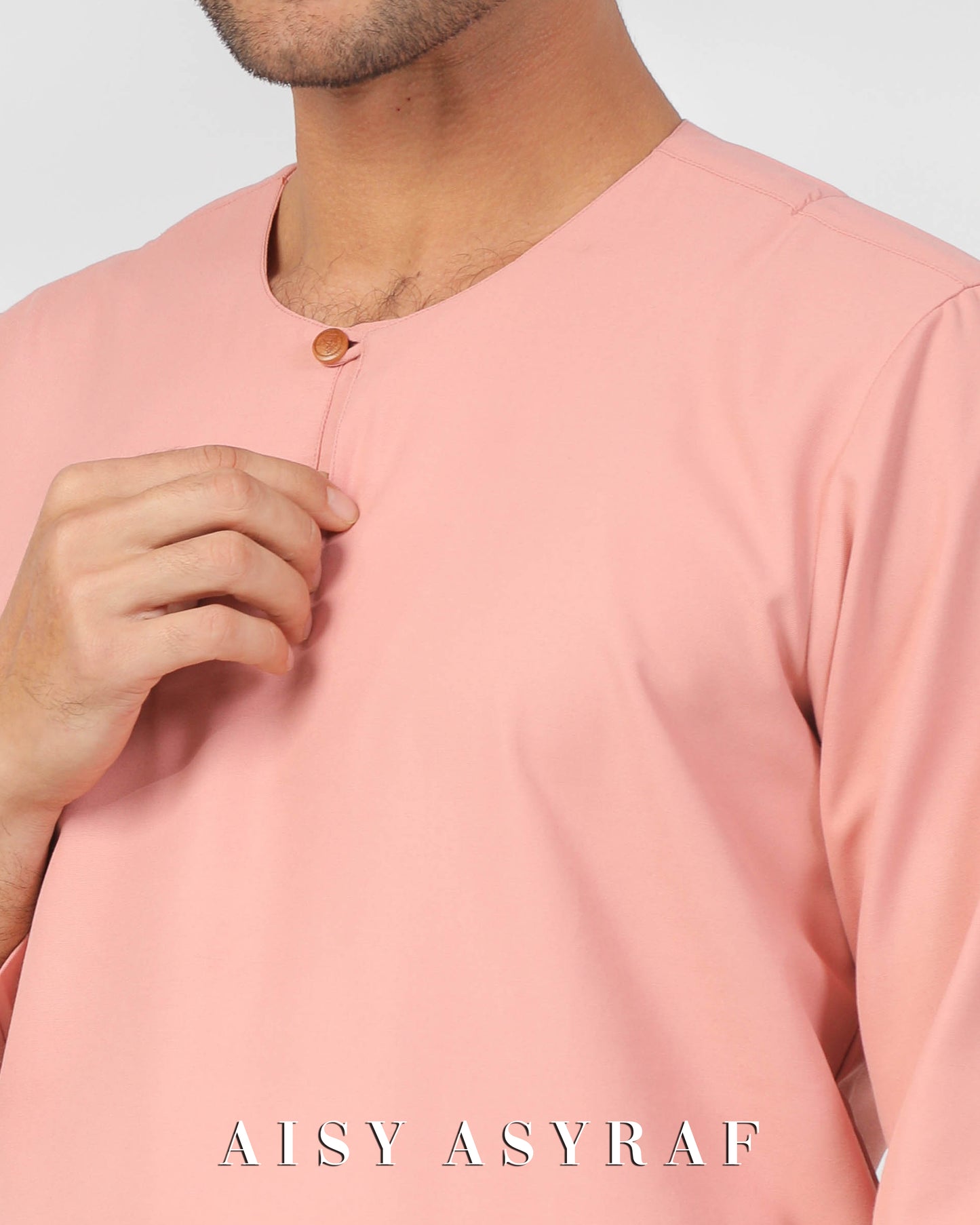 Baju Melayu Fayyad - Rose Pink