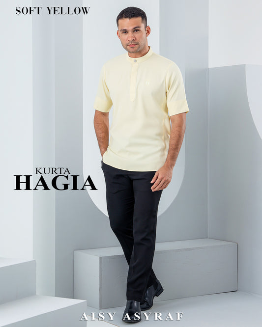 Kurta Hagia - Soft Yellow