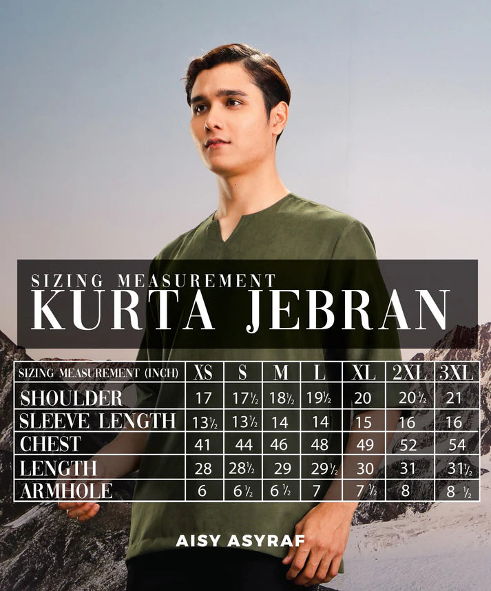 Kurta Jebran - Army Green