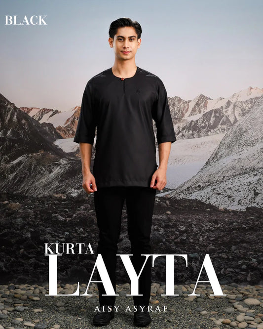 Kurta Layta - Black