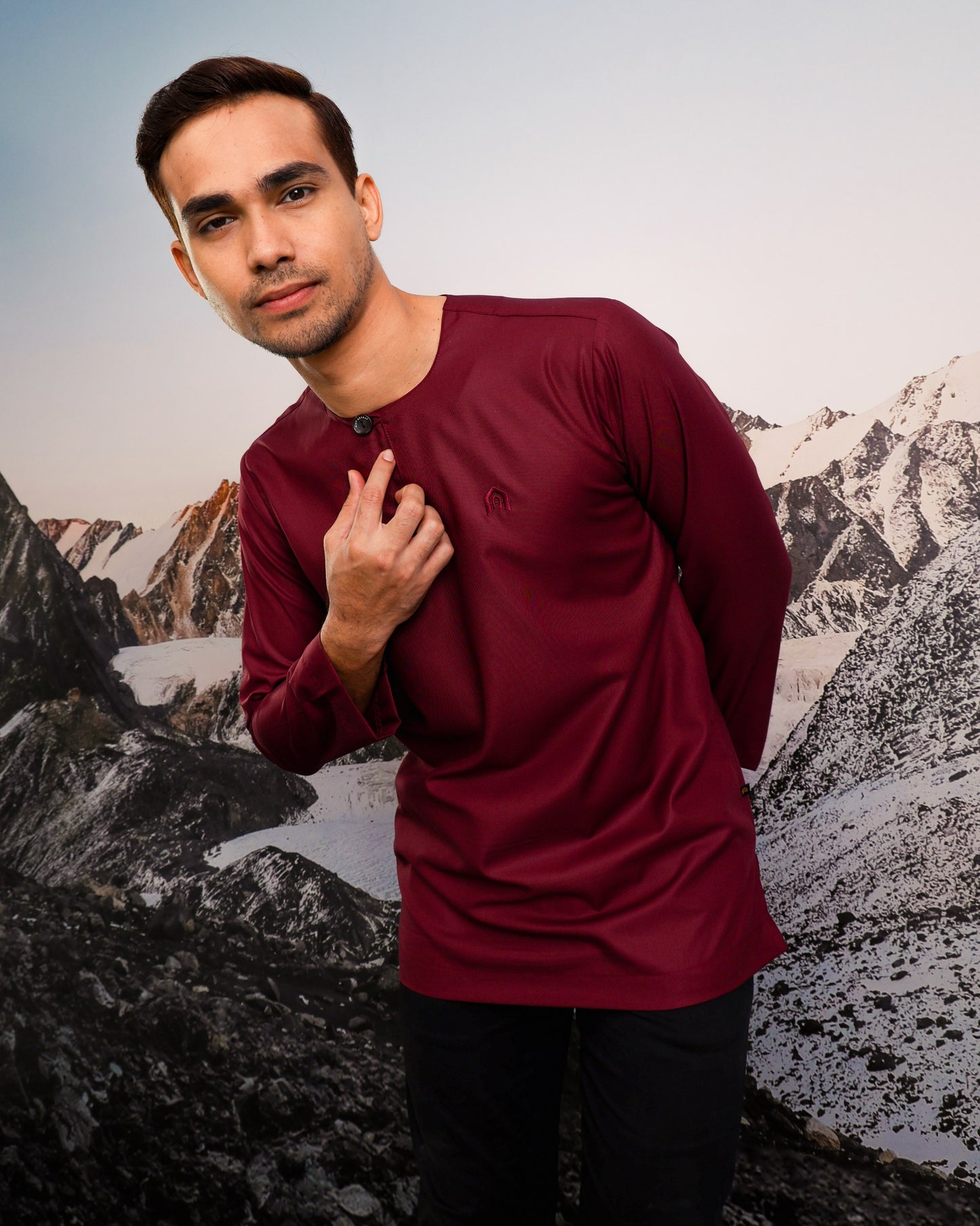 Kurta Safran - Maroon