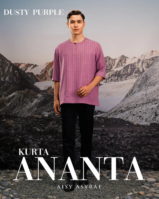 Kurta Ananta - Dusty Purple