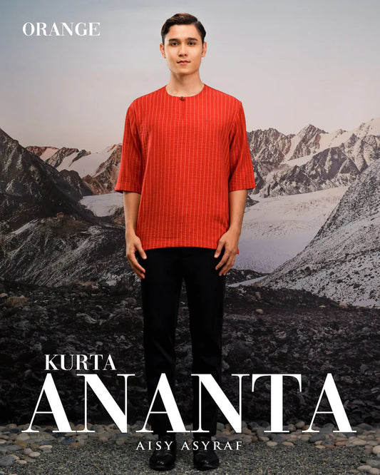 Kurta Ananta - Orange