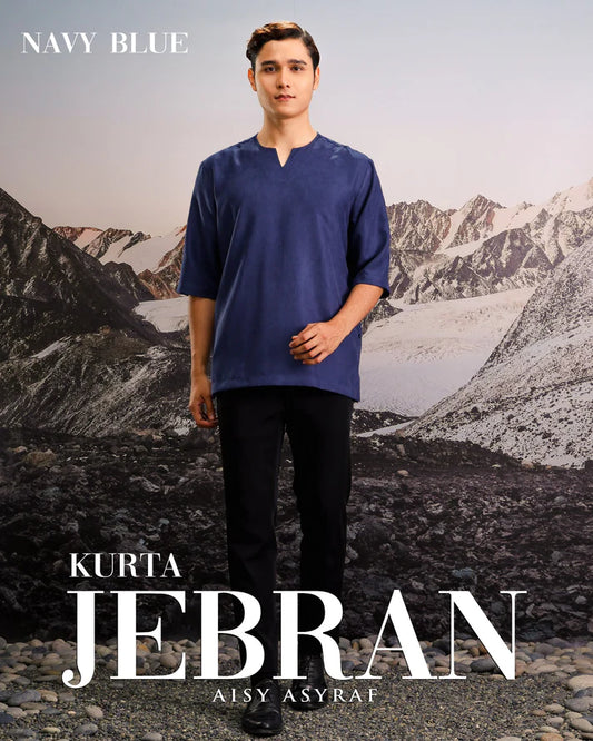 Kurta Jebran - Navy Blue