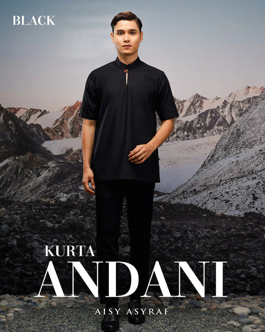 Kurta Andani - Black