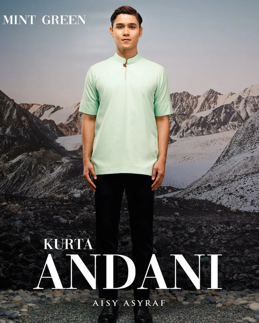 Kurta Andani - Mint Green