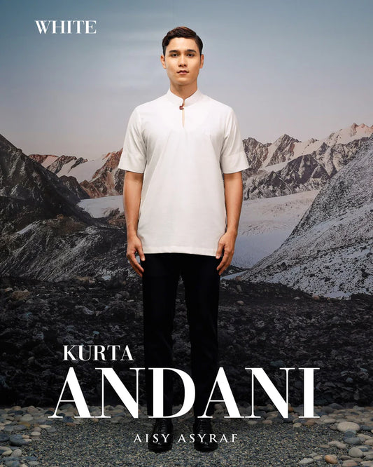 Kurta Andani - White