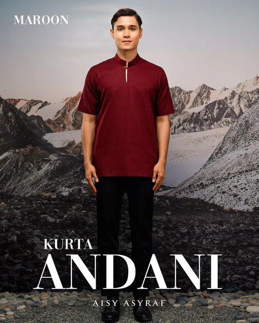 Kurta Andani - Maroon