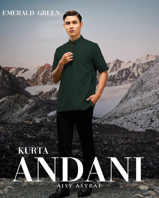 Kurta Andani - Emerald Green