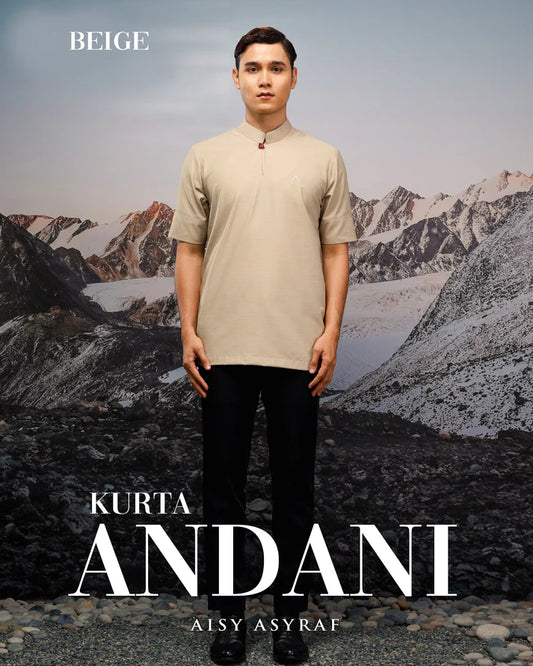 Kurta Andani - Beige