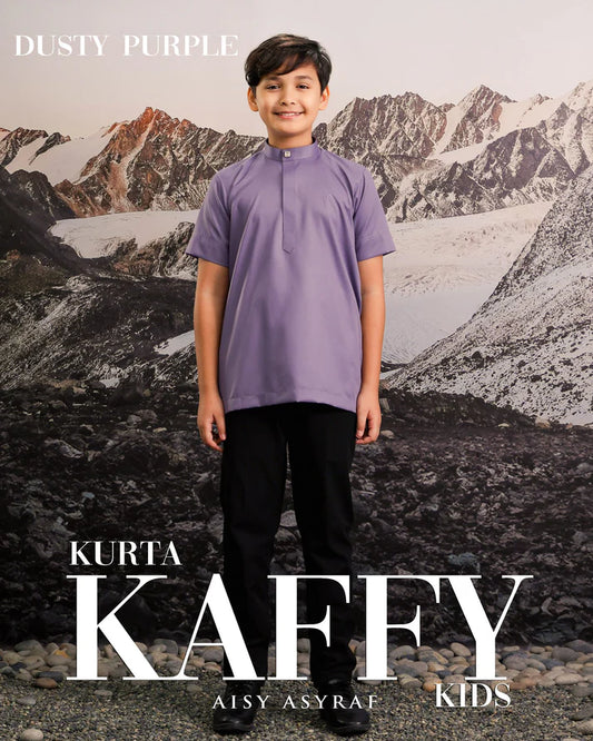 Kurta Kaffy kids - Dusty Purple