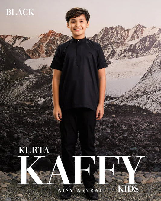 Kurta Kaffy kids - Black