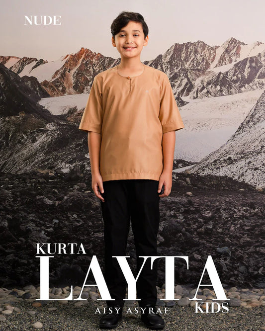 Kurta Layta Kids - Nude