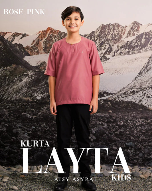 Kurta Layta Kids - Rose Pink