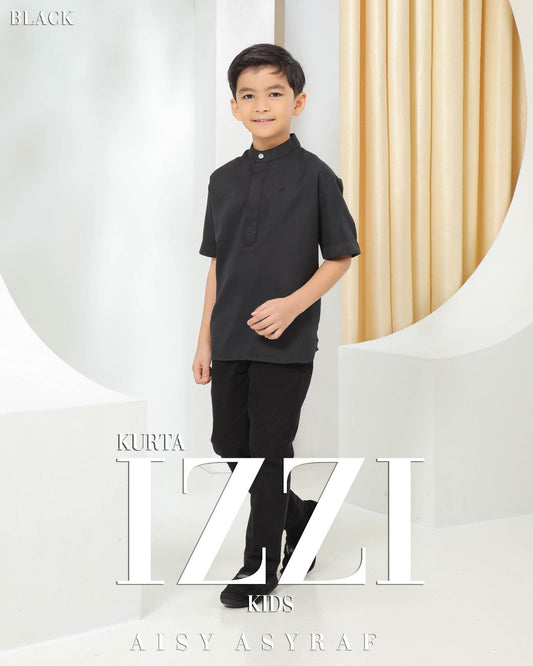 Kurta Izzi Kids - Black