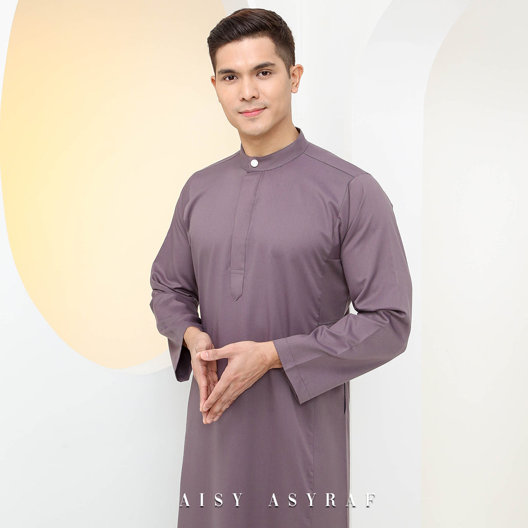 Jubah Adni - Dark Grey