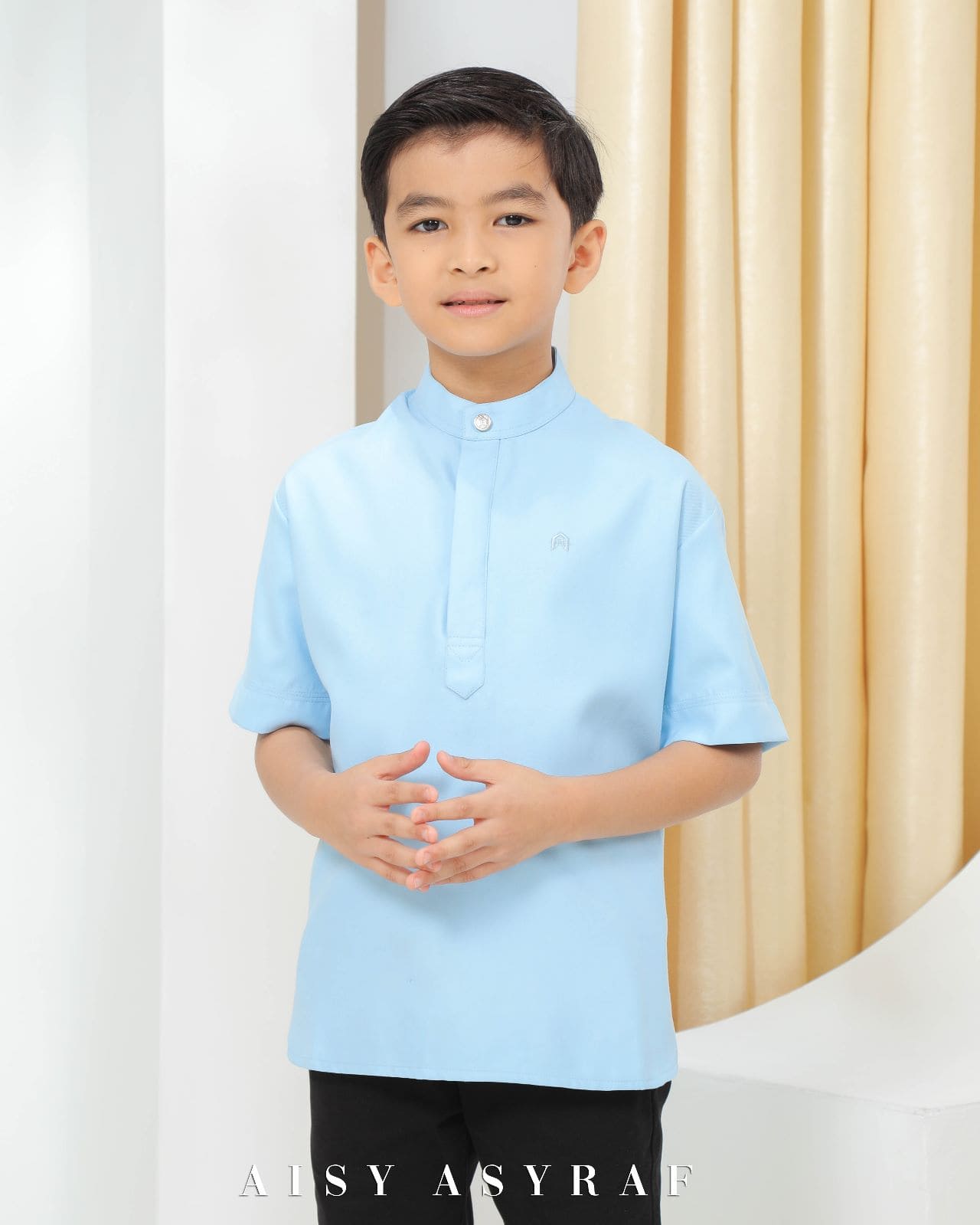 Kurta Izzi Kids - Baby Blue